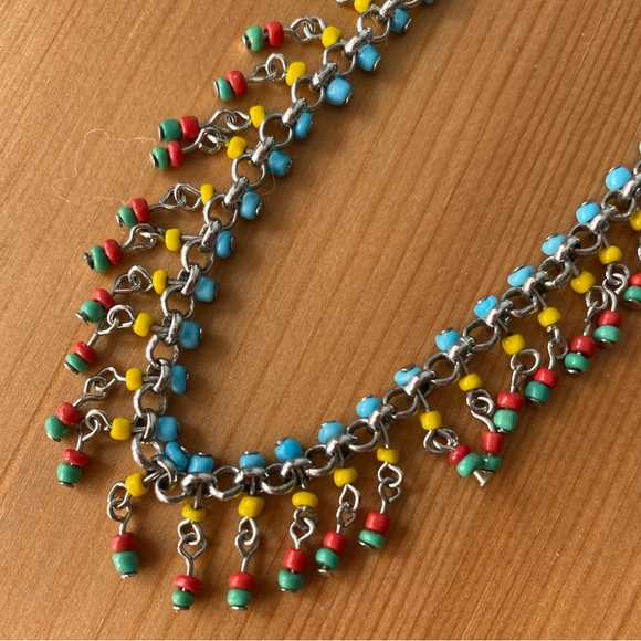 bohemian style mini pearl neck necklace - Picture 2 of 2